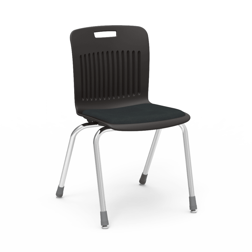Virco Analogy Series Extra - Large Stack Chair with Padded Seat - 18.5" Seat Height (AN18ELP) - SchoolOutlet
