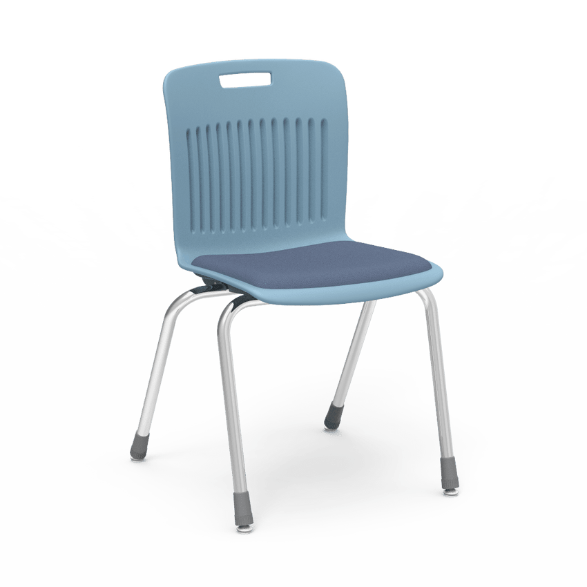 Virco Analogy Series Extra - Large Stack Chair with Padded Seat - 18.5" Seat Height (AN18ELP) - SchoolOutlet