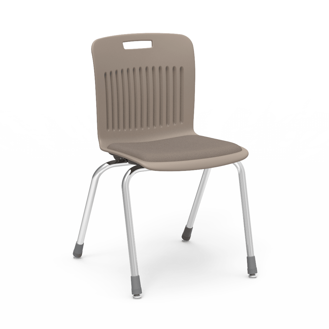 Virco Analogy Series Extra - Large Stack Chair with Padded Seat - 18.5" Seat Height (AN18ELP) - SchoolOutlet