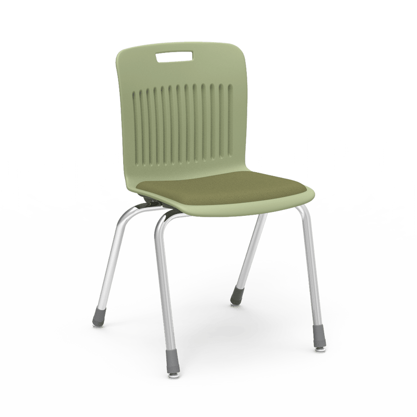 Virco Analogy Series Extra - Large Stack Chair with Padded Seat - 18.5" Seat Height (AN18ELP) - SchoolOutlet