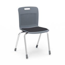 Virco Analogy Series Extra-Large Stack Chair with Padded Seat - 18.5" Seat Height (AN18ELP)