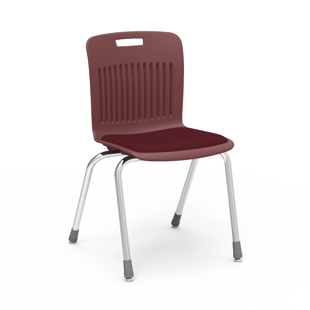 Virco Analogy Series Extra - Large Stack Chair with Padded Seat - 18.5" Seat Height (AN18ELP) - SchoolOutlet
