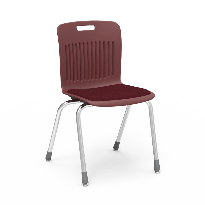 Virco Analogy Series Extra - Large Stack Chair with Padded Seat - 18.5" Seat Height (AN18ELP) - SchoolOutlet