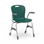 Virco Sage Series 4-Leg Stacking Armchair with Armrests 15