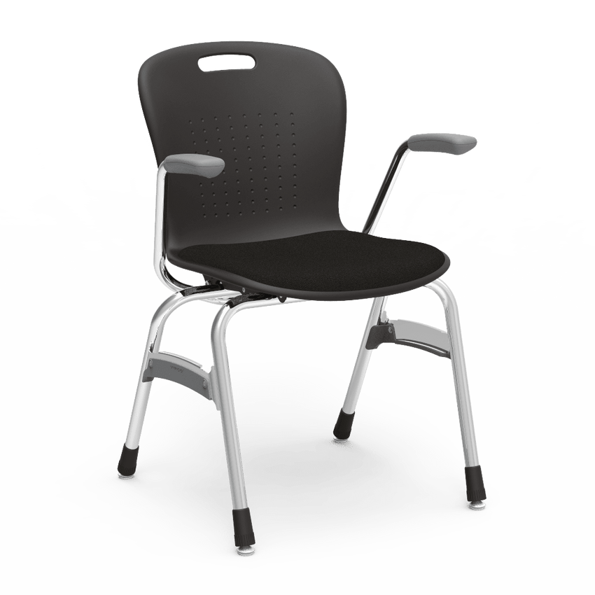 Virco Sage Series Padded Stack Chair with Armrests 18" Seat Height (SG418AP) - SchoolOutlet