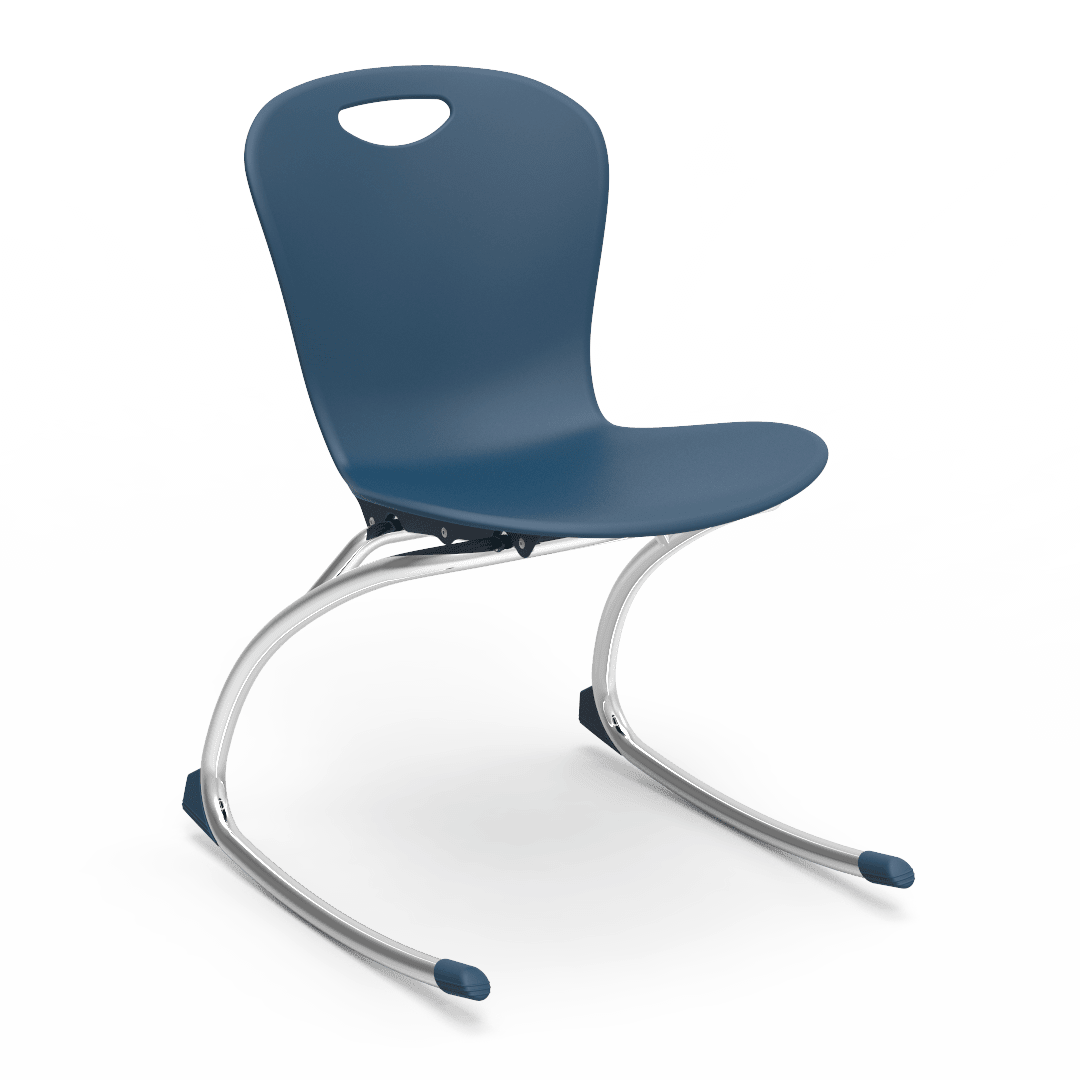 Virco ZROCK18LP - Rocking Chair Zuma Series 18" Rocker with low - profile seat pad (Virco ZROCK18LP) - SchoolOutlet