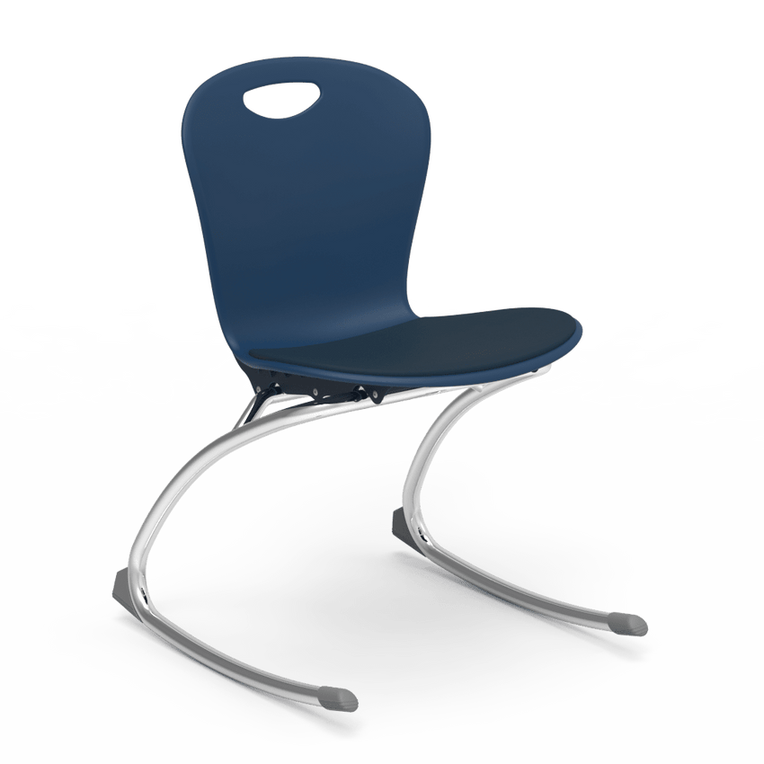 Virco ZROCK18LP - Rocking Chair Zuma Series 18" Rocker with low-profile seat pad - SchoolOutlet