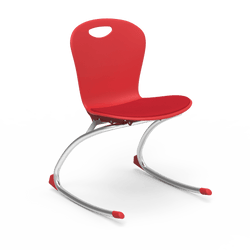 Virco ZROCK18LP - Rocking Chair Zuma Series 18" Rocker with low-profile seat pad (Virco ZROCK18LP)