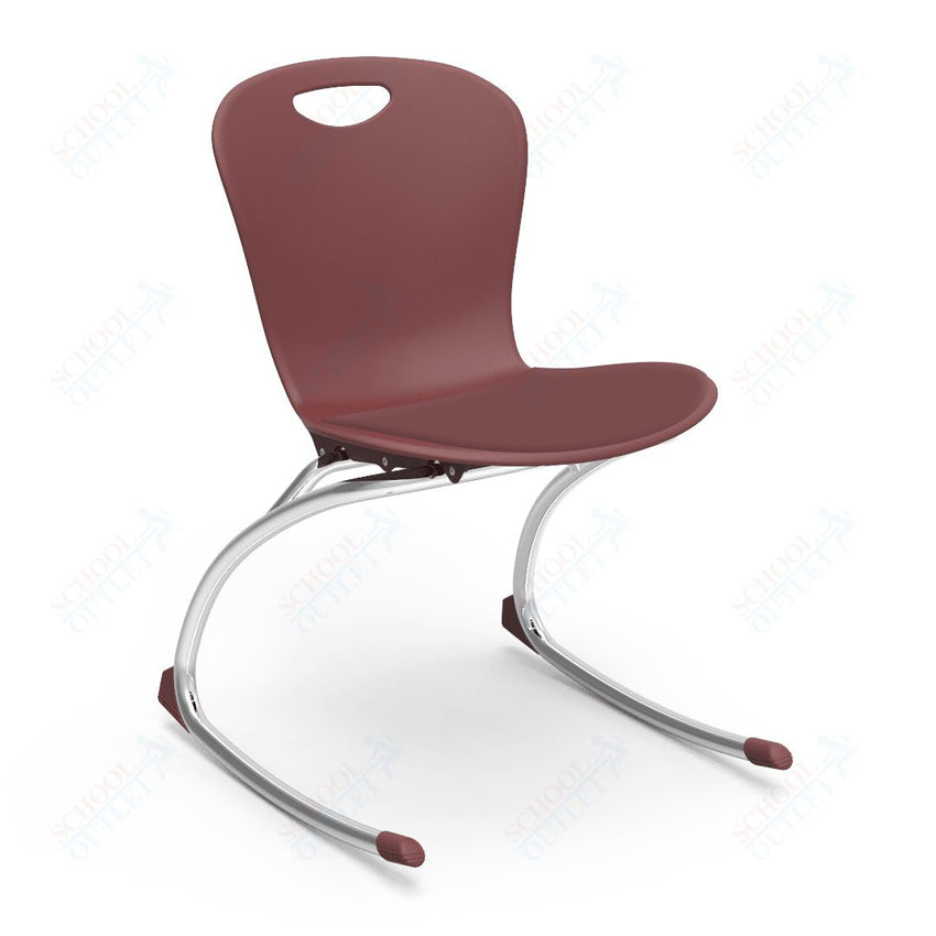Virco ZROCK18LP - Rocking Chair Zuma Series 18" Rocker with low-profile seat pad - SchoolOutlet