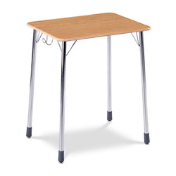 Virco Z202630BHM - ZUMA Series Student Desk, Hard Plastic 20" x 26-1/8" Top, 30"H with wire backpack hanger