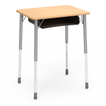 Virco ZADJ2031BRTM - ZUMA Series Student Desk, 22 3/4