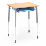 Virco ZADJ2031BRTM - ZUMA Series Student Desk, 22 3/4