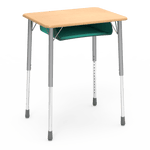 Virco ZADJ2031BRTM - ZUMA Series Student Desk, 22 3/4