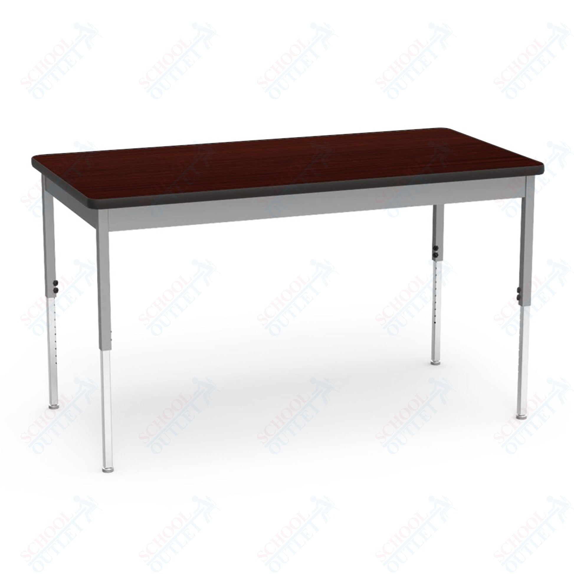 682460ADJ 6800 Series Multi - Purpose Table - 24"W x 60"L x 24" - 34"H - SchoolOutlet
