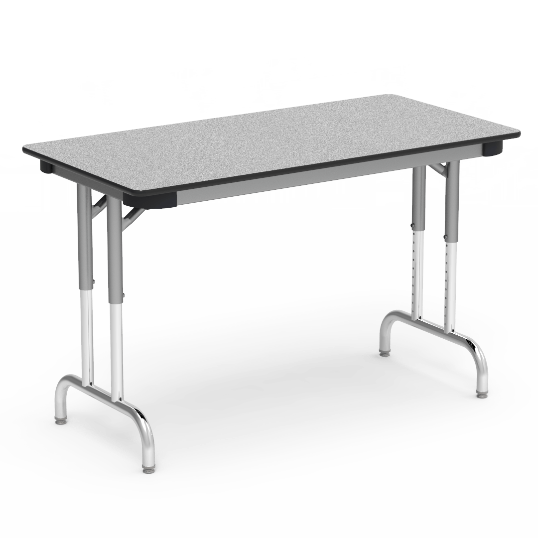 Virco 7900 Series Rectangular Adjustable Table 24" x 48" (Virco 792448) - SchoolOutlet