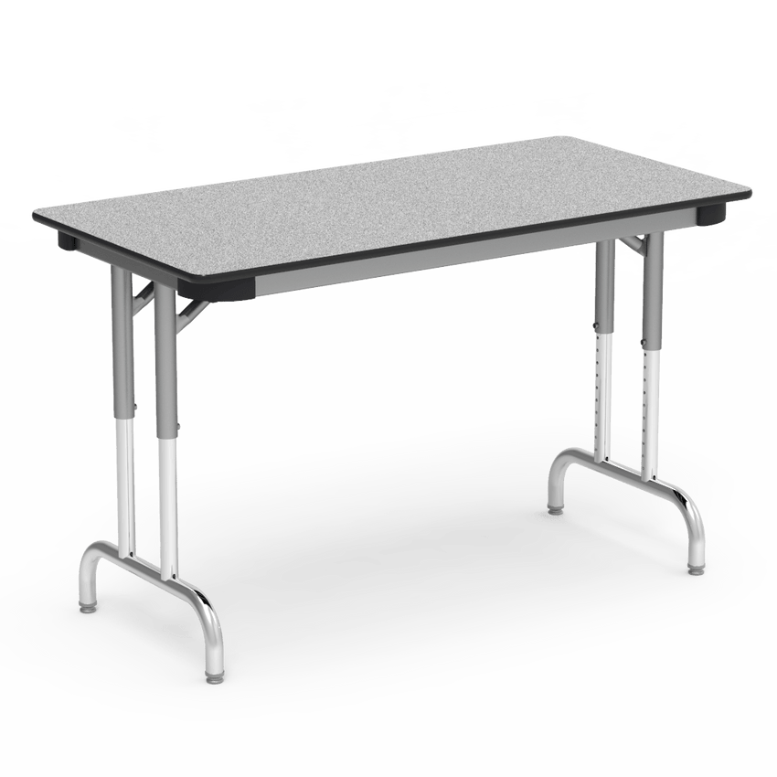 Virco 7900 Series Rectangular Adjustable Table 24" x 48" (Virco 792448) - SchoolOutlet