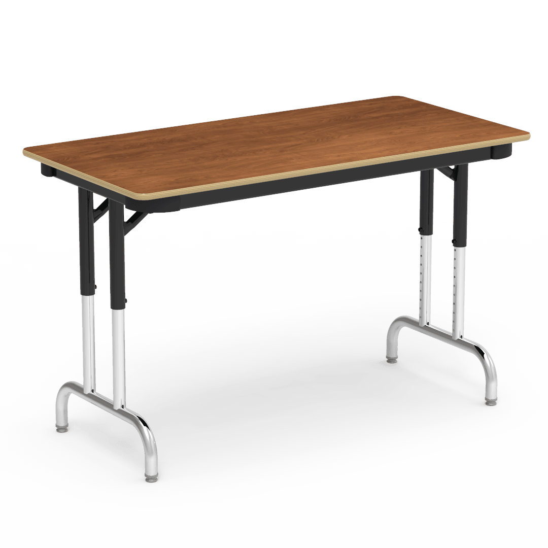 Virco 7900 Series Rectangular Adjustable Table 24" x 48" (Virco 792448) - SchoolOutlet