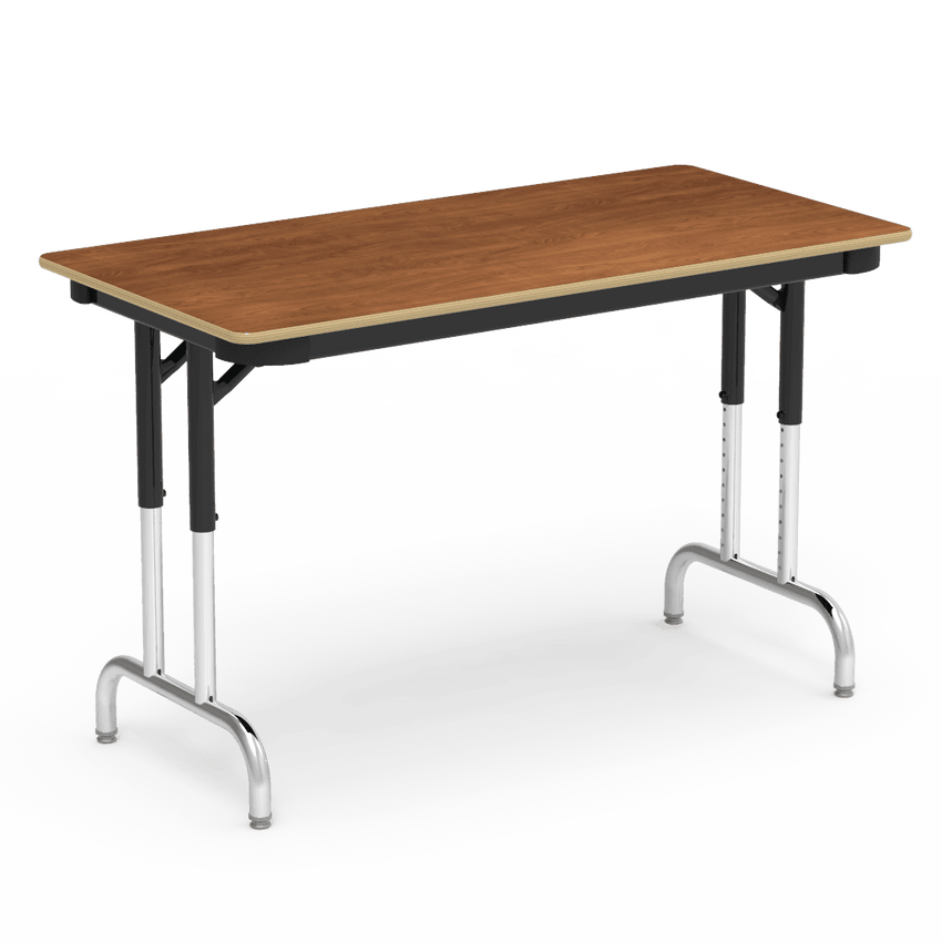 Virco 7900 Series Rectangular Adjustable Table 24" x 48" (Virco 792448) - SchoolOutlet
