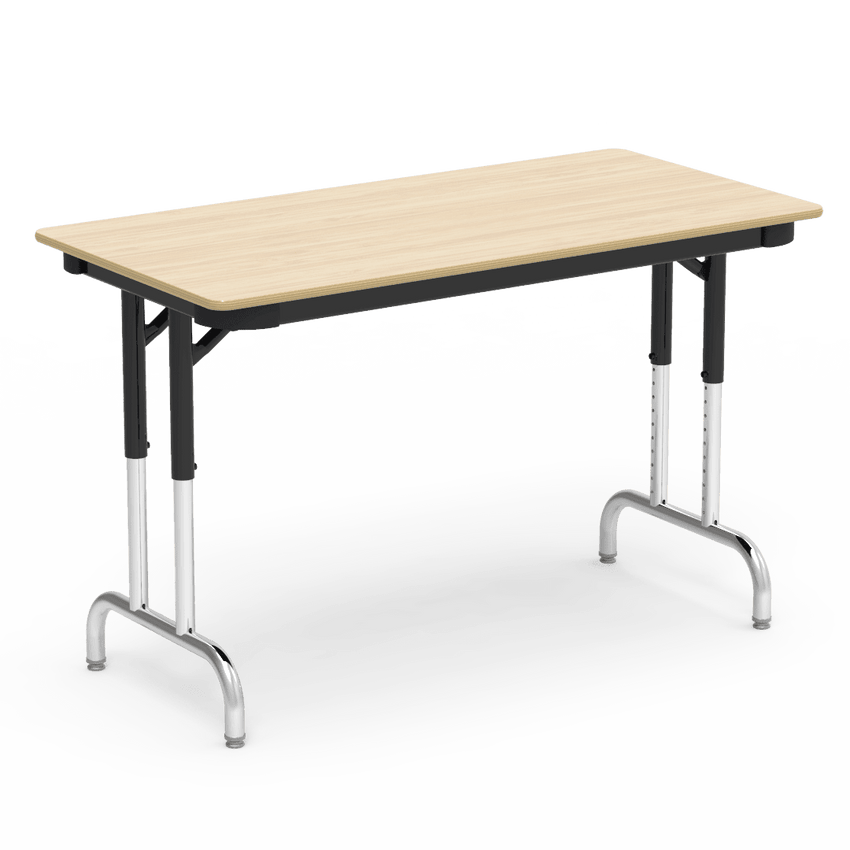Virco 7900 Series Rectangular Adjustable Table 24" x 48" (Virco 792448) - SchoolOutlet