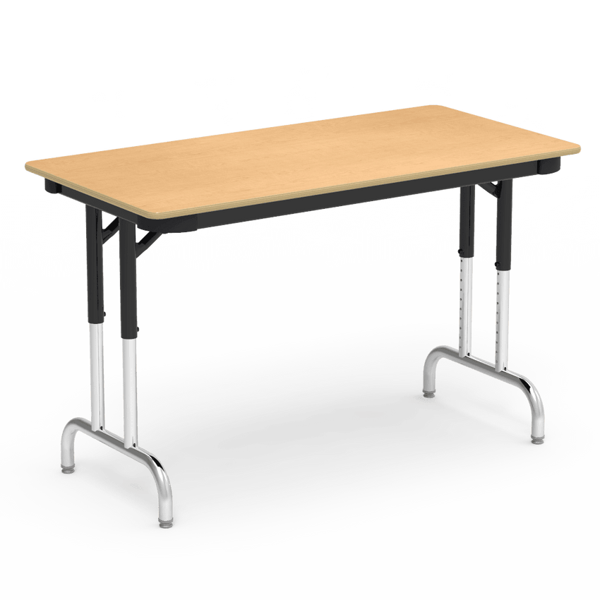 Virco 7900 Series Rectangular Adjustable Table 24" x 48" (Virco 792448) - SchoolOutlet
