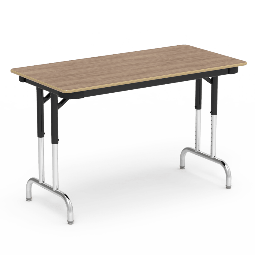 Virco 7900 Series Rectangular Adjustable Table 24" x 48" (Virco 792448) - SchoolOutlet
