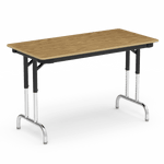 Virco 7900 Series Rectangular Adjustable Table 24