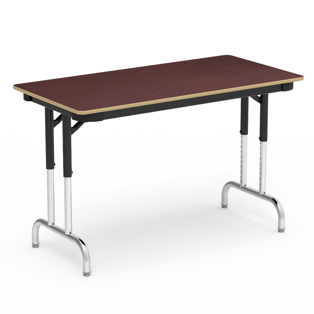 Virco 7900 Series Rectangular Adjustable Table 24" x 48" (Virco 792448) - SchoolOutlet