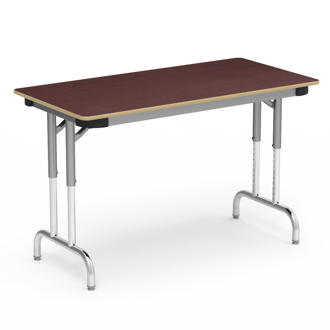 Virco 7900 Series Rectangular Adjustable Table 24" x 48" (Virco 792448) - SchoolOutlet