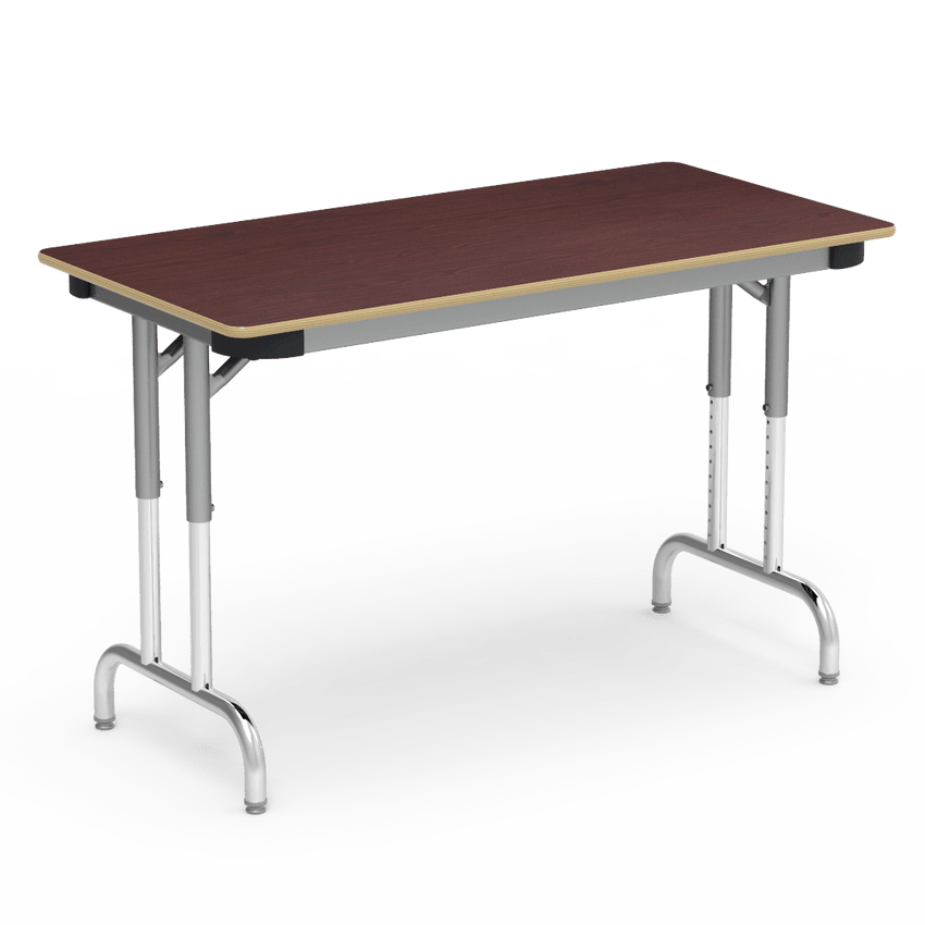 Virco 7900 Series Rectangular Adjustable Table 24" x 48" (Virco 792448) - SchoolOutlet