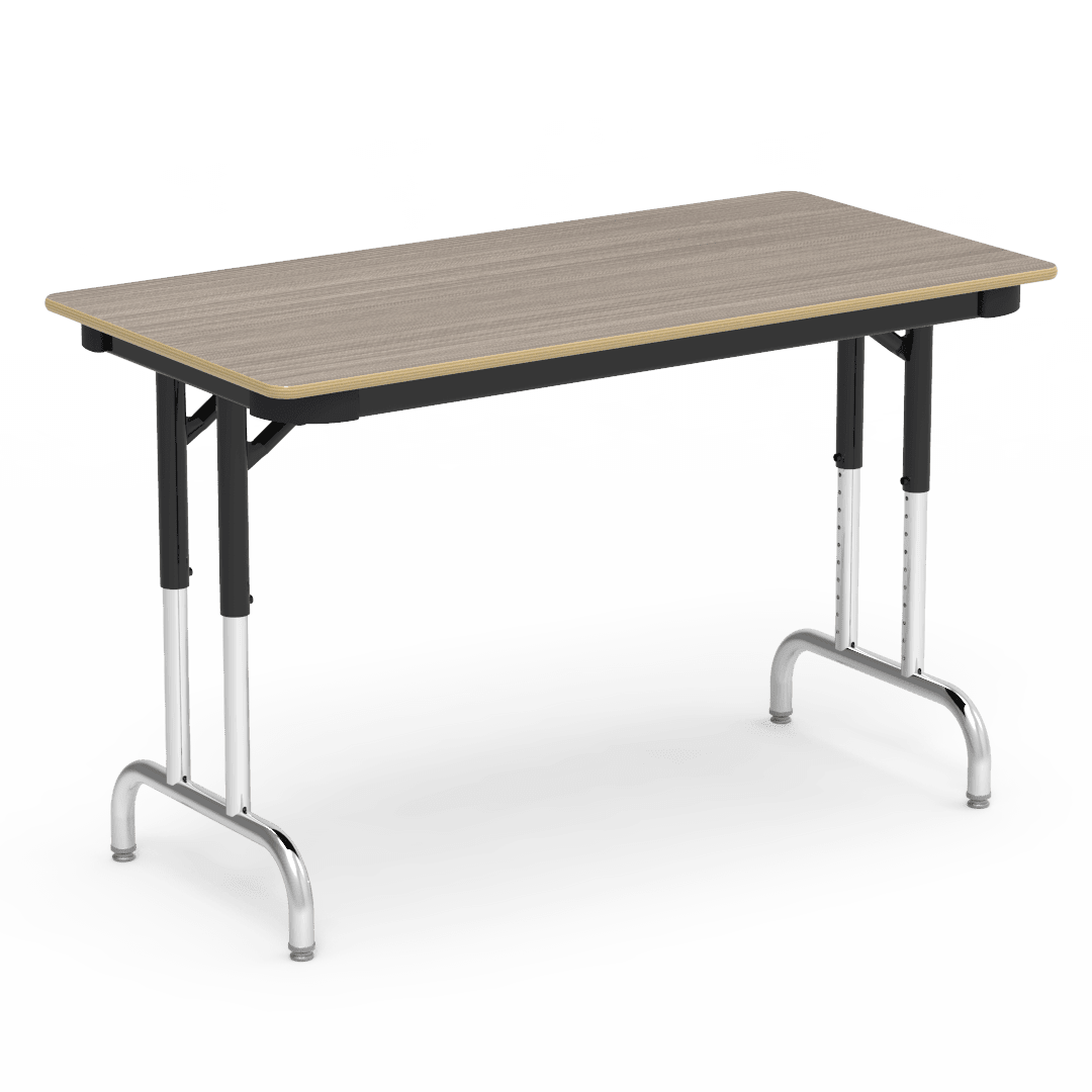 Virco 7900 Series Rectangular Adjustable Table 24" x 48" (Virco 792448) - SchoolOutlet