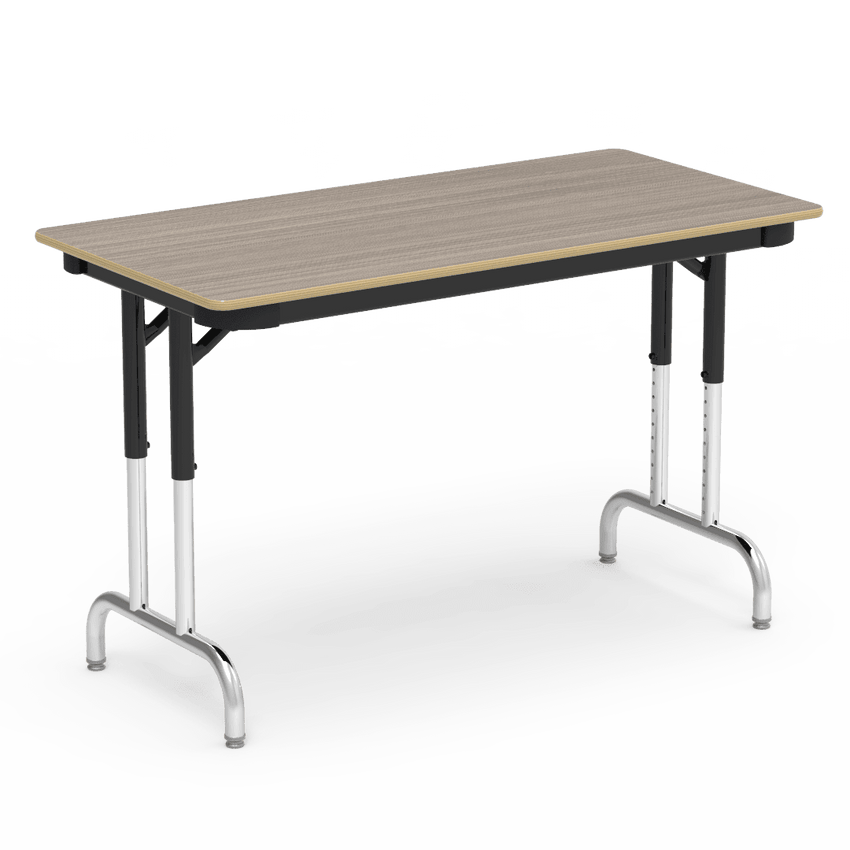 Virco 7900 Series Rectangular Adjustable Table 24" x 48" (Virco 792448) - SchoolOutlet