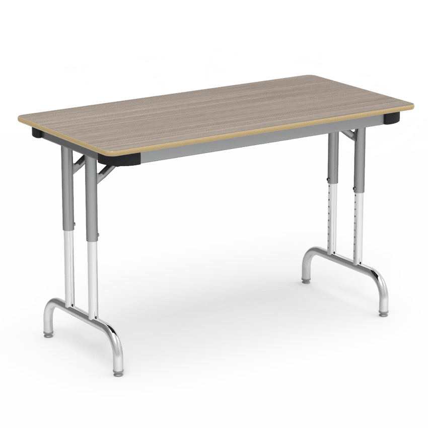 Virco 7900 Series Rectangular Adjustable Table 24" x 48" (Virco 792448) - SchoolOutlet