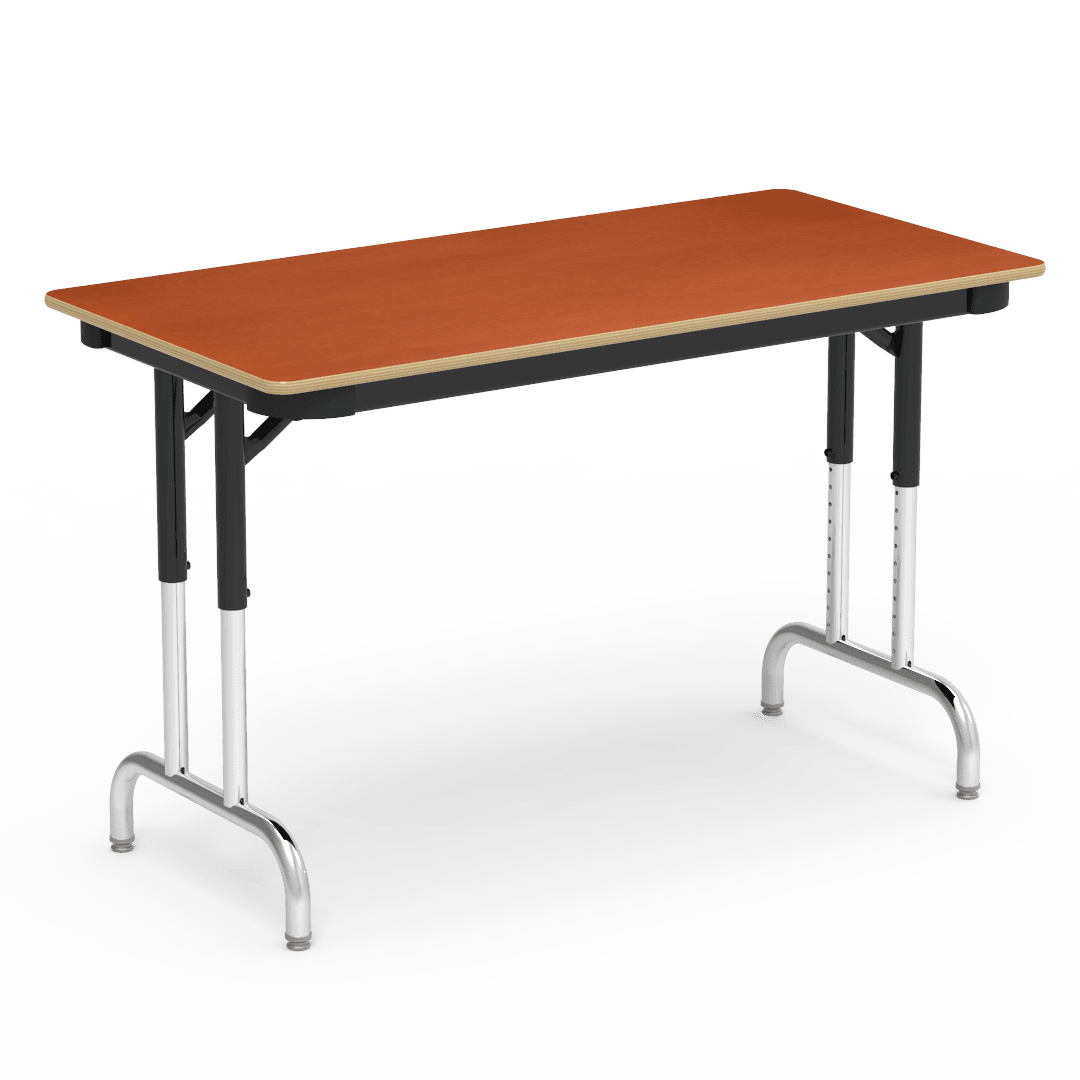 Virco 7900 Series Rectangular Adjustable Table 24" x 48" (Virco 792448) - SchoolOutlet