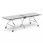 Virco MT3096 - Mobile Folding Cafeteria Table - T - mold Edge - 30