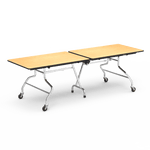 Virco MT3096 - Mobile Folding Cafeteria Table - T - mold Edge - 30