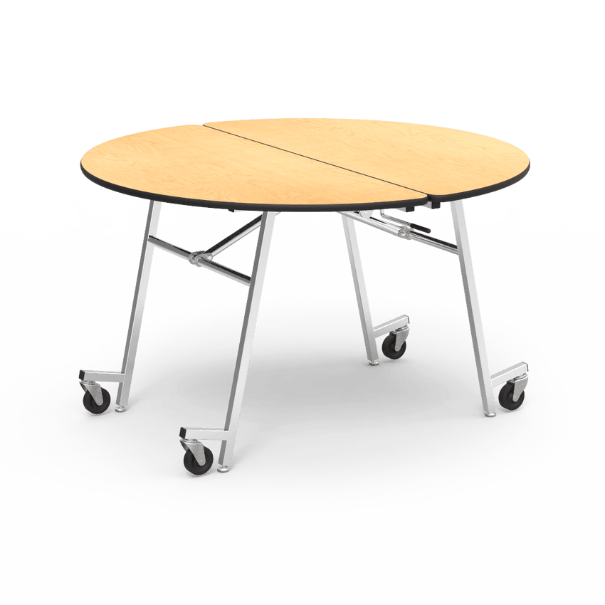 Virco MT48RAE - Mobile Cafeteria Table - Sure Edge - 48" Dia (Virco MT48RAE) - SchoolOutlet