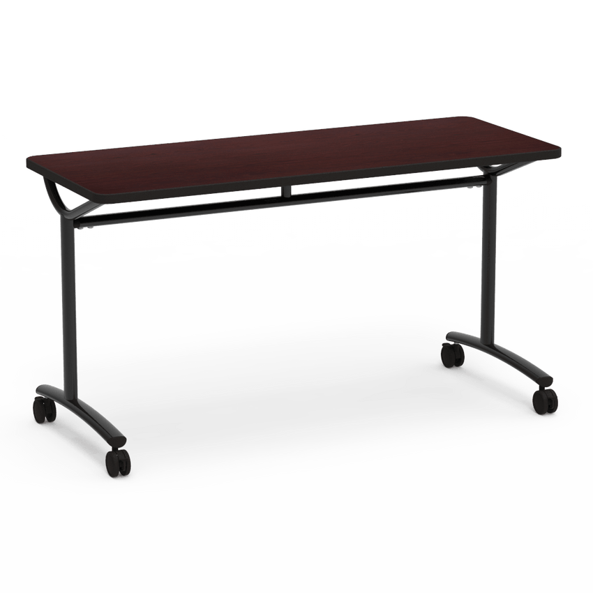 Virco TE24608YADJ - TEXT Series Adjustable Height Training Table - 24"W x 60"L (Virco TE24608YADJ) - SchoolOutlet