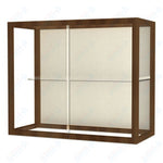 Waddell Heirloom 894 Wall or Top Case for Heritage Counter w/ Mirror Back & Hardwood Finish Frame - 36