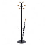 Magnuson Architectural Steel Coat Tree with 6 Wood Knobs 15