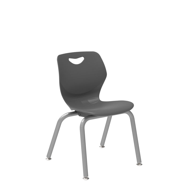 WB Manufacturing 14"H Sconnie School Stackable Chair, 4 - legged Classroom Seat with Glides (WBM - CHR14 - 4) - SchoolOutlet