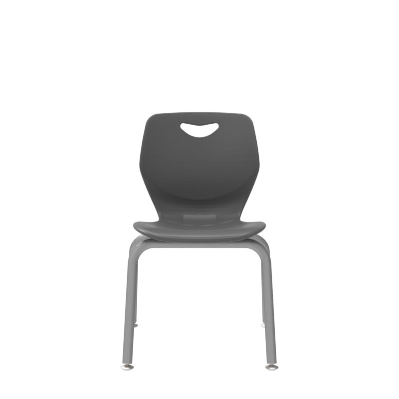 WB Manufacturing 14"H Sconnie School Stackable Chair, 4 - legged Classroom Seat with Glides (WBM - CHR14 - 4) - SchoolOutlet