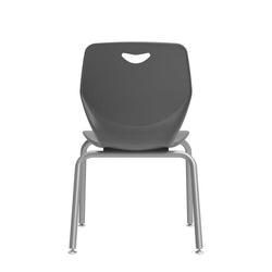 WB Manufacturing 16"H Sconnie School Stackable Chair, 4-legged Classroom Seat with Glides (WBM-CHR16-4)