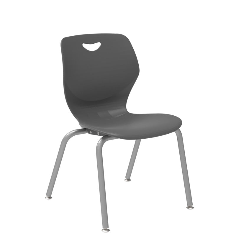 WB Manufacturing 16"H Sconnie School Stackable Chair, 4 - legged Classroom Seat with Glides (WBM - CHR16 - 4) - SchoolOutlet