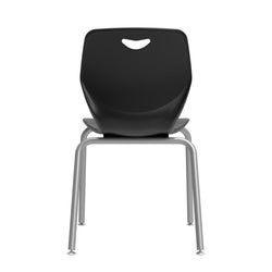 WB Manufacturing 18"H Sconnie School Stackable Chair, 4-legged Classroom Seat with Glides (WBM-CHR18-4)
