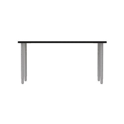 WB Manufacturing ELO Rectangular School Classroom Table, 24" x 60", Adjustable Height 26.25"-40.25" Silver 2" Legs with Nylon Glides (WBM-ELP7071-ADJG4-C88)