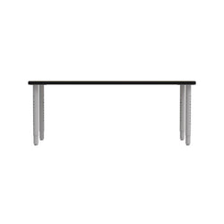 WB Manufacturing ELO Rectangular School Classroom Table, 24" x 60", Adjustable Height 20.25"-30.25" Silver 2" Legs with Nylon Glides (WBM-ELP7071-EJAG4-C88)
