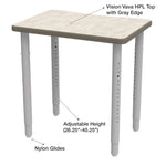 WB Manufacturing ELO Plymouth II Classroom Desk, 20