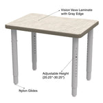 WB Manufacturing ELO Plymouth II Classroom Desk, 20