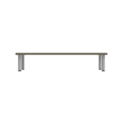 WB Manufacturing ELO Rectangular School Classroom Short Table, 24" x 60" HPL Top, Adjustable Height 12"-19" Silver 2" Legs with Nylon Glides (WBM-ELS7071-MJAG4)