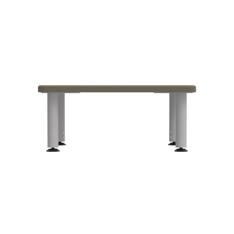 WB Manufacturing ELO Plymouth II Short Classroom Desk, 20" x 28.5" HPL Top, Mini 2" Legs Adjustable Height 12" - 19" Grand Hank Glides (WBM - ELS7366 - MJAG4) - SchoolOutlet